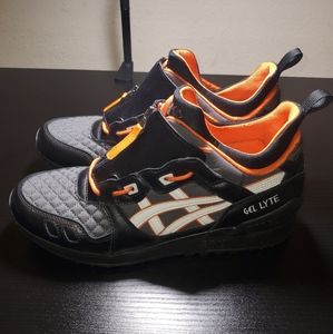 ASICS gel lyte MT - Blk, orange, white, grey
